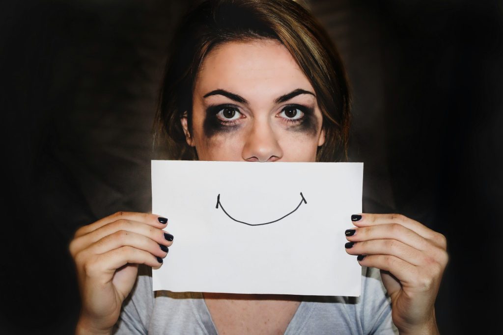 Woman who has faced emotional abuse.